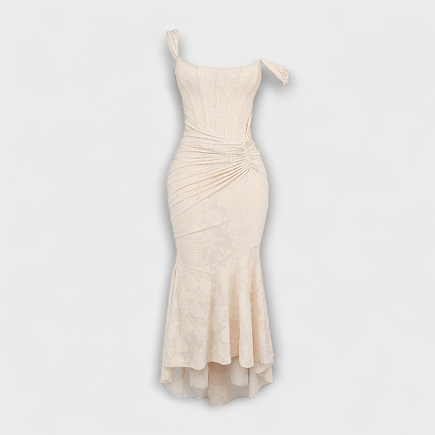 Renske - Vestido Largo con Corsé Elegante y Refinado