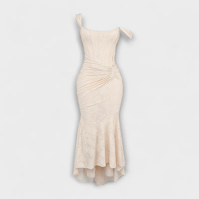 Renske - Vestido Largo con Corsé Elegante y Refinado