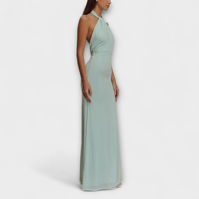 Lagoon - Vestido Maxi Halter Slinky