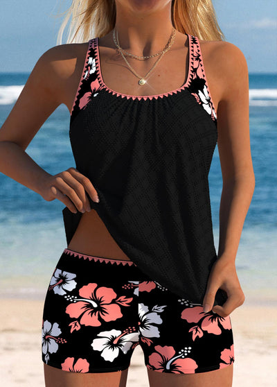 Arabelle | Conjunto de Tankini con Estampado Floral