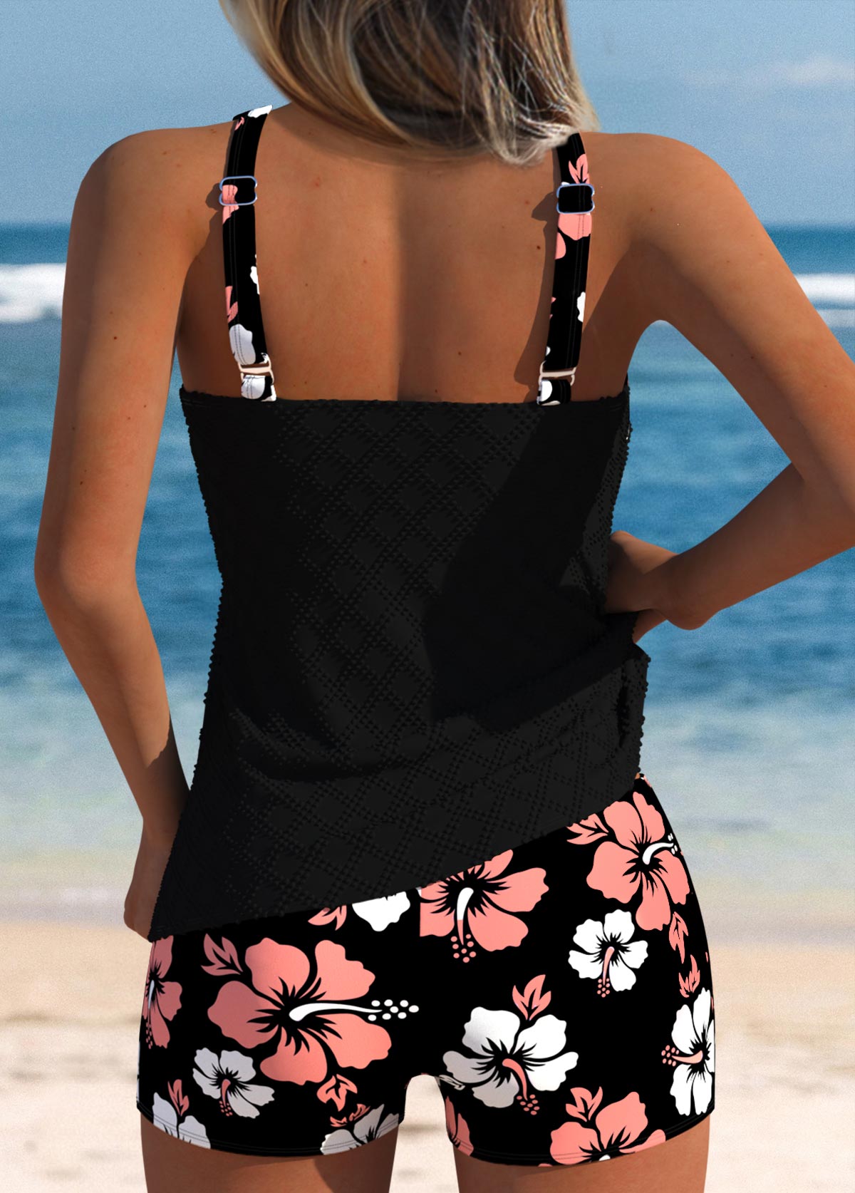 Arabelle | Conjunto de Tankini con Estampado Floral