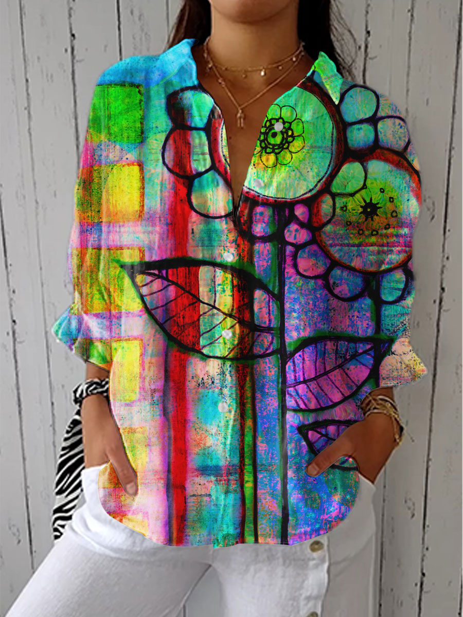 Fenna | Blusa Artística Bloom