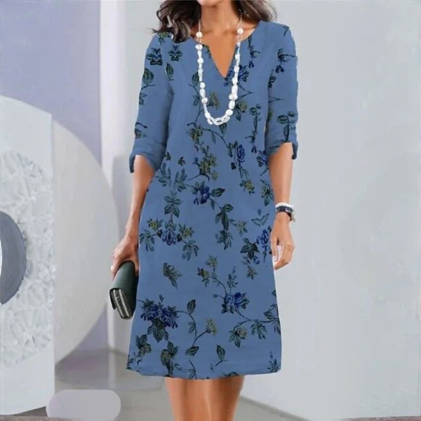 Eleanor | Vestido Floral en Capas