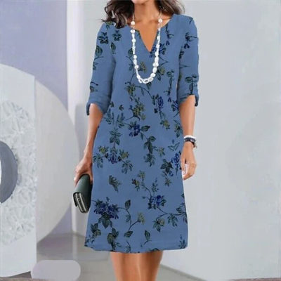 Eleanor | Vestido Floral en Capas