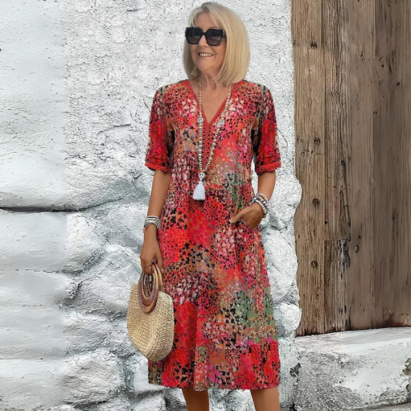 Alysa | Vestido Midi Fluido