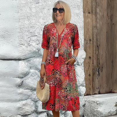 Alysa | Vestido Midi Fluido