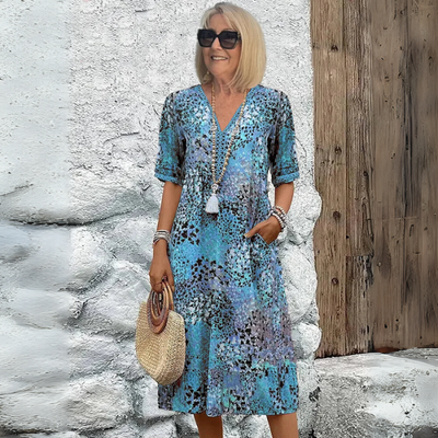 Alysa | Vestido Midi Fluido