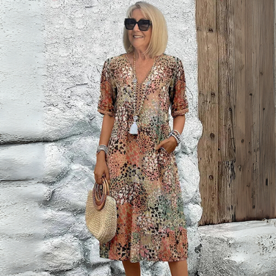 Alysa | Vestido Midi Fluido