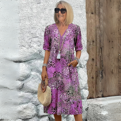 Alysa | Vestido Midi Fluido