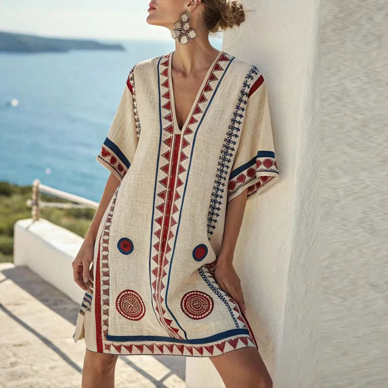 Marit - Vestido de Playa Elegante para un Estilo de Verano