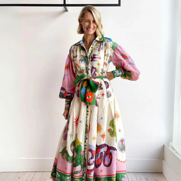 Sarah | Vestido Italiano Elegante