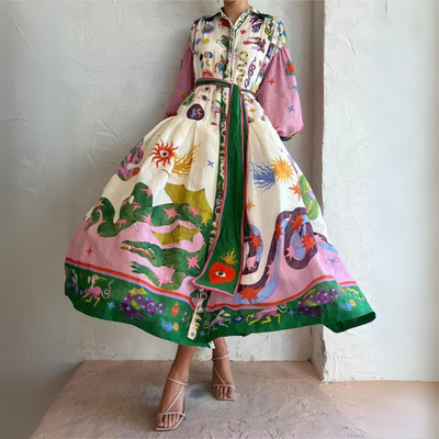 Sarah | Vestido Italiano Elegante