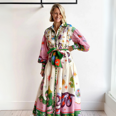 Sarah | Vestido Italiano Elegante