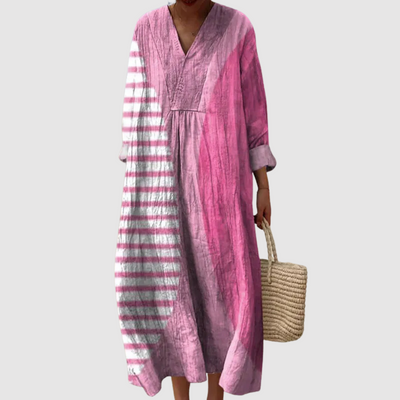 Ariana | Vestido Midi Blush Horizon