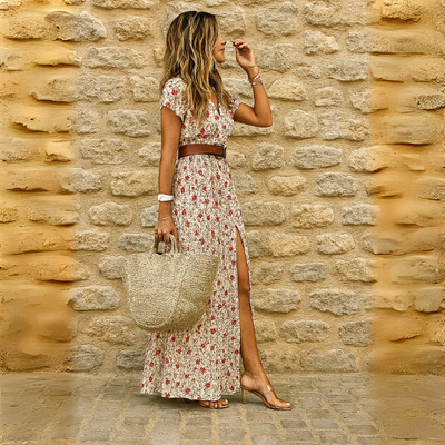 Zara | Vestido Maxi Boho