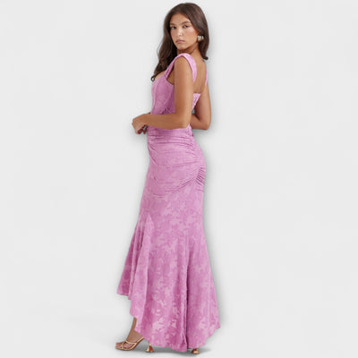 Renske - Vestido Largo con Corsé Elegante y Refinado