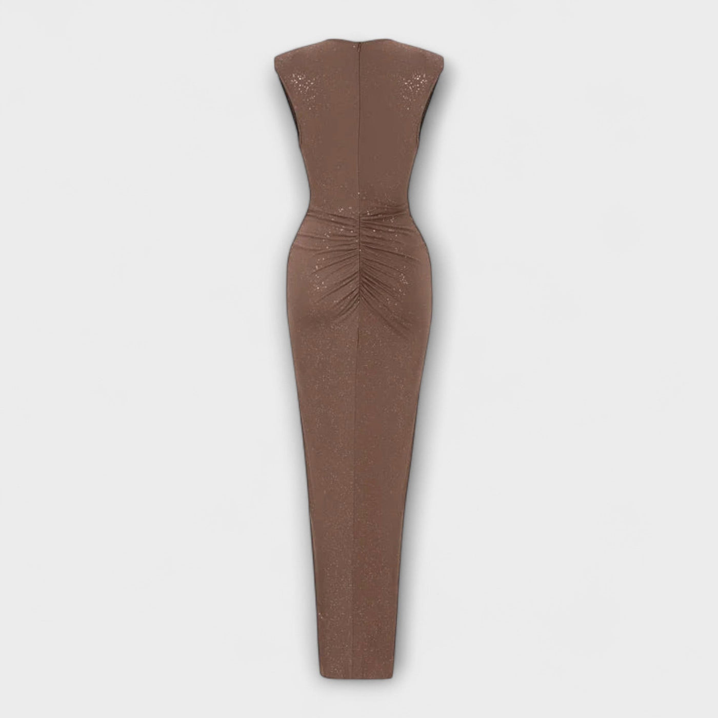 Thea - Vestido Maxi con Escote en V Profundo