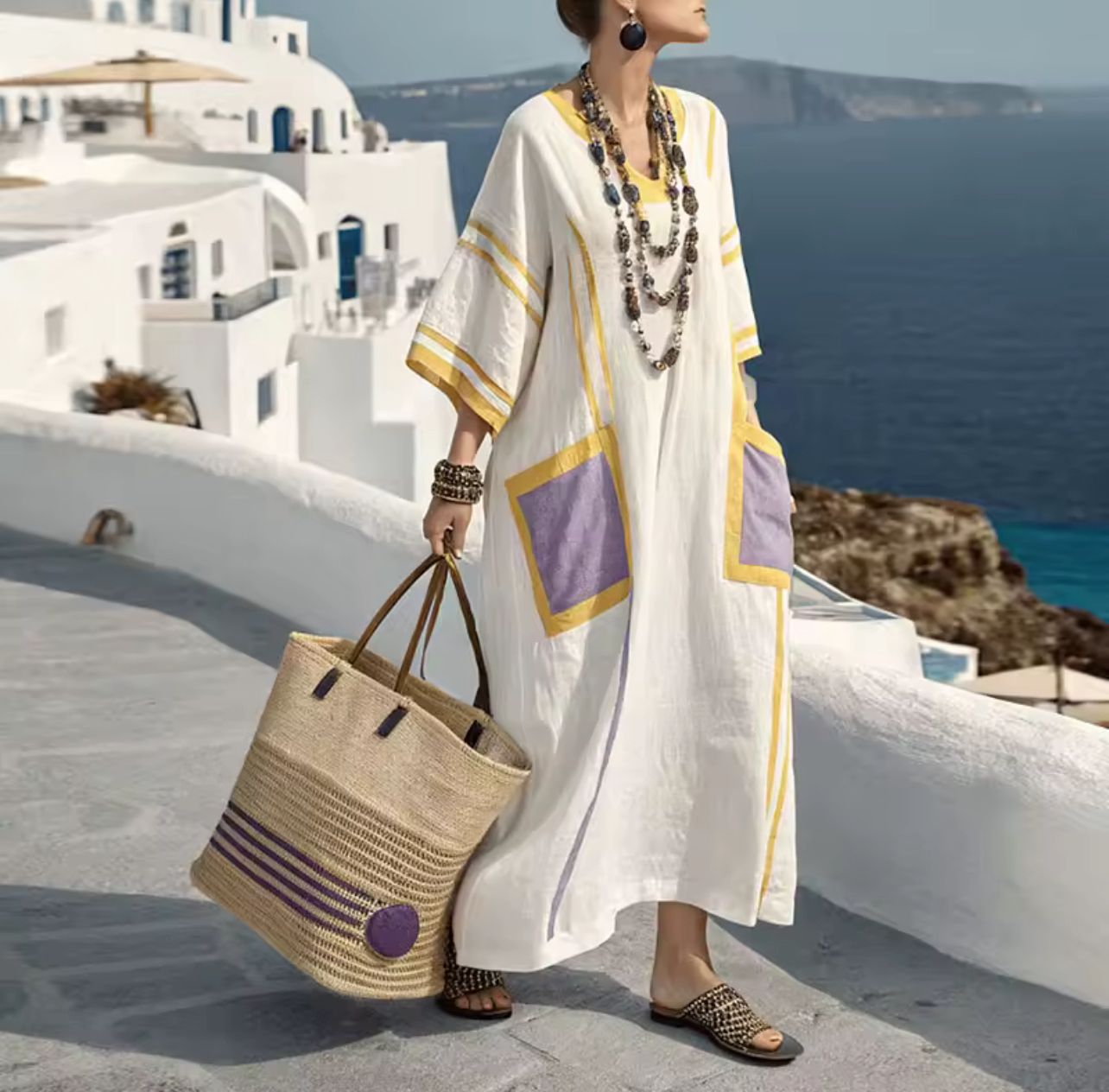 Vestido Largo Elegante Mary para un Look de Verano con Estilo