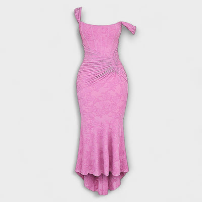 Renske - Vestido Largo con Corsé Elegante y Refinado