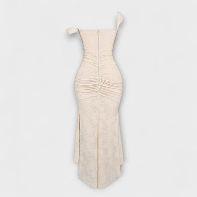 Renske - Vestido Largo con Corsé Elegante y Refinado